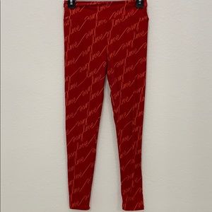 Lularoe Valentine’s Day Leggings